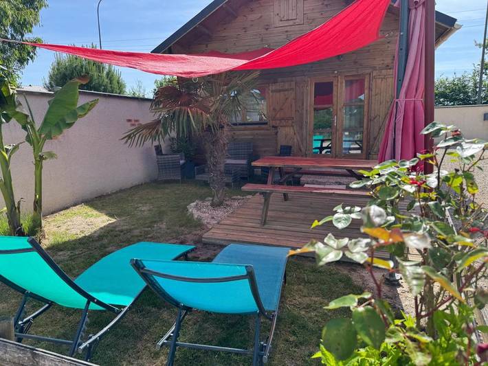Chalet pour 4 personnes, avec jardin et vue, animaux acceptés
