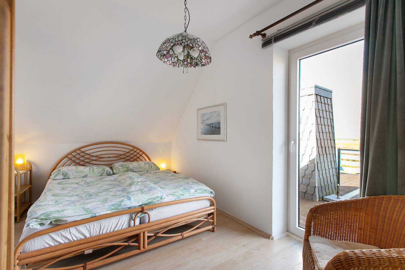 Ganze Wohnung, Apartment 'Fewo 4 Langeneß' mit Terrasse, Gemeinschaftsgarten und Wlan. Platz für bis zu 3 Gäste in Dagebüll, Nordseeküste