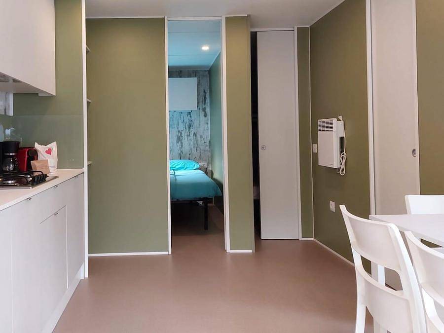 Trasimeno Glamping Resort - Mobilheim 5 personen - Ferienhaus Next Xl Loggia Laguna in Passignano sul Trasimeno, Lago Trasimeno