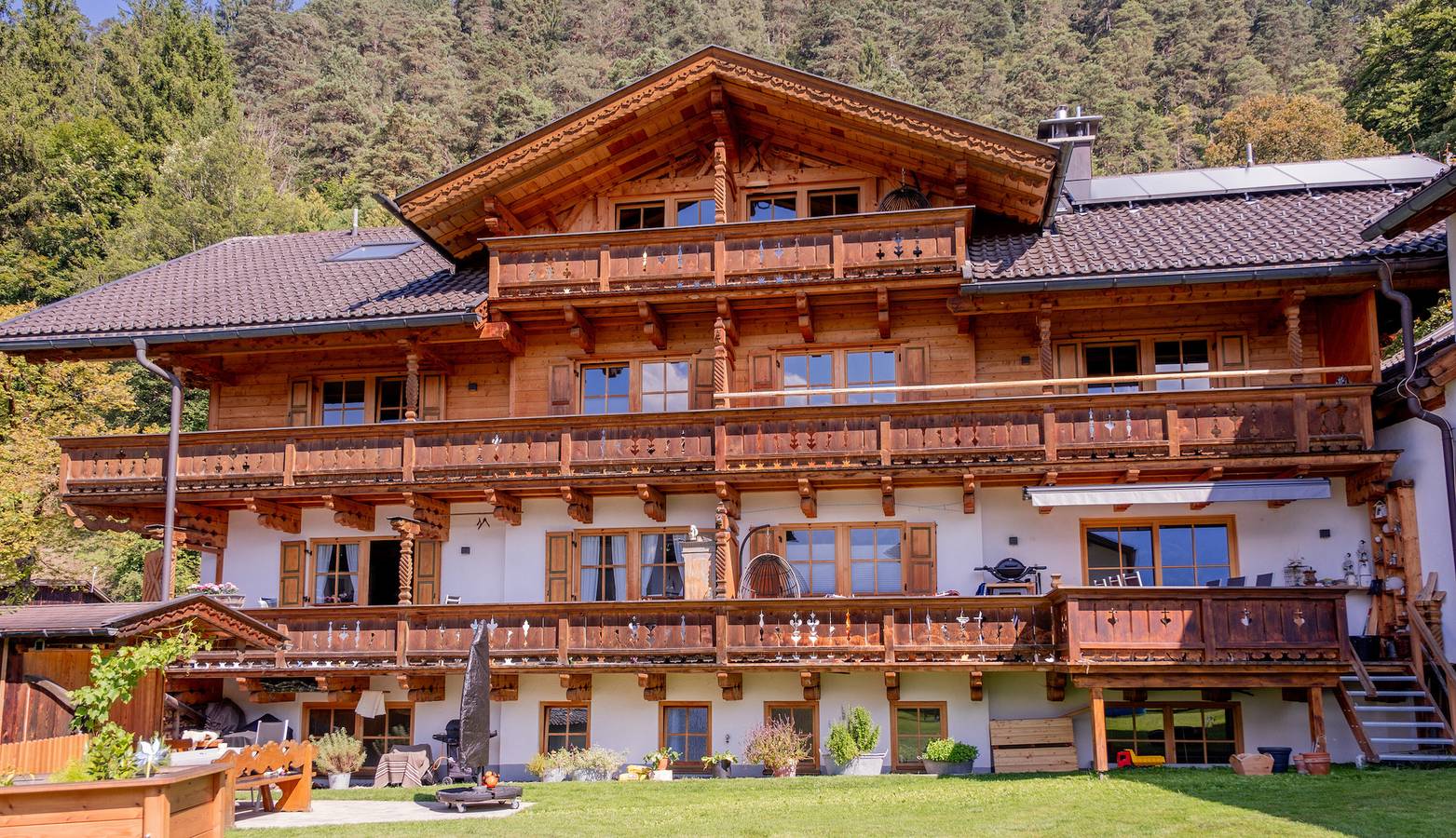 Hel lägenhet, Apartment 'Broathack' with Mountain View, Balcony and Wi-Fi in Garmisch-Partenkirchen, De Bayerska Alperna