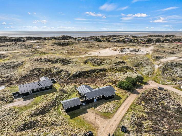 Villa for 5 personer, med Balkon/Terrasse og Terrasse på Fanø
