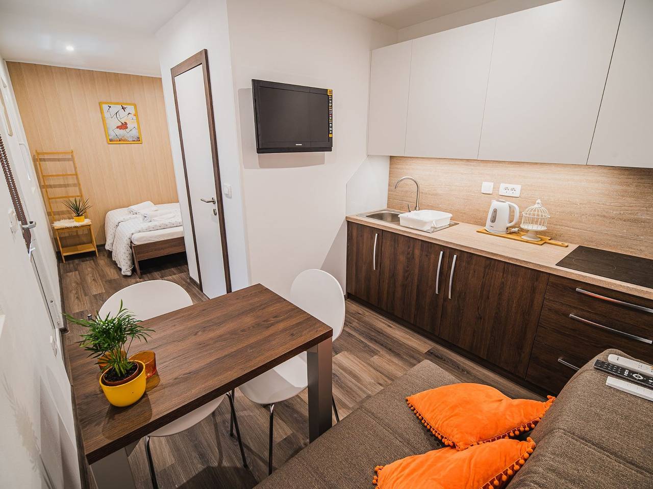 Ganze Wohnung, Enchanting Rural Apartment with Terrace - Studio Apartment with Terrace in Kobarid, Slowenien