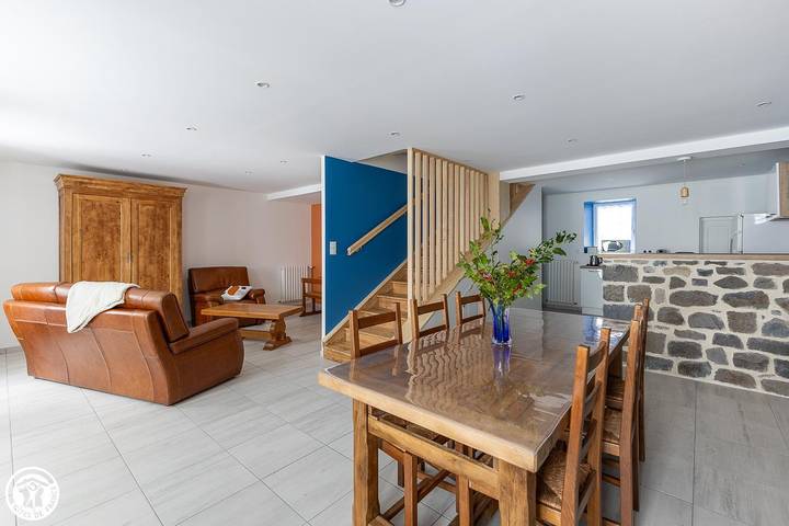 Gîte pour 6 personnes, avec Jardin