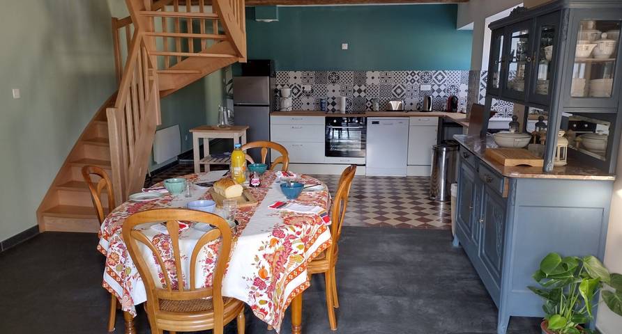 Gîte pour 4 personnes, avec Jardin