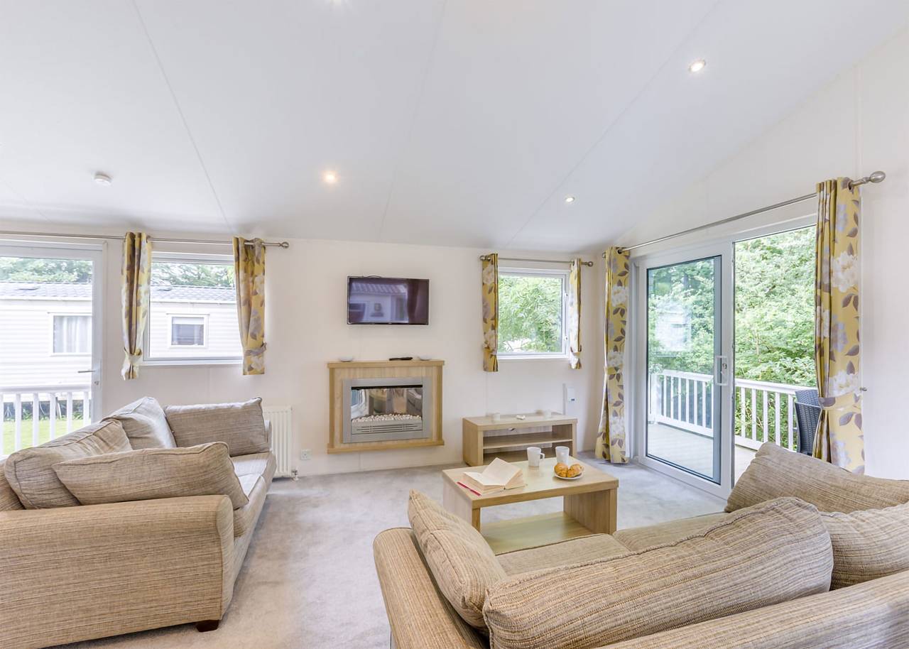 Prestige Lodge with parking, ensuite & decking in Skegness, Lincolnshire