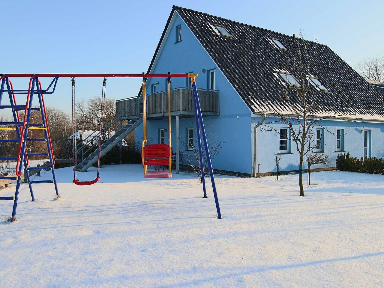 Ganze Ferienwohnung, Ferienwohnungen im Blu Hus - Ferienwohnung 3 in Freest, Vorpommern