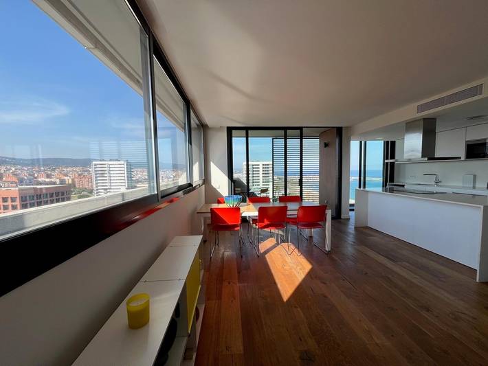 Ferienwohnung für 6 Personen, mit Meerblick und Balkon sowie Terrasse und Pool in Mataró - 4