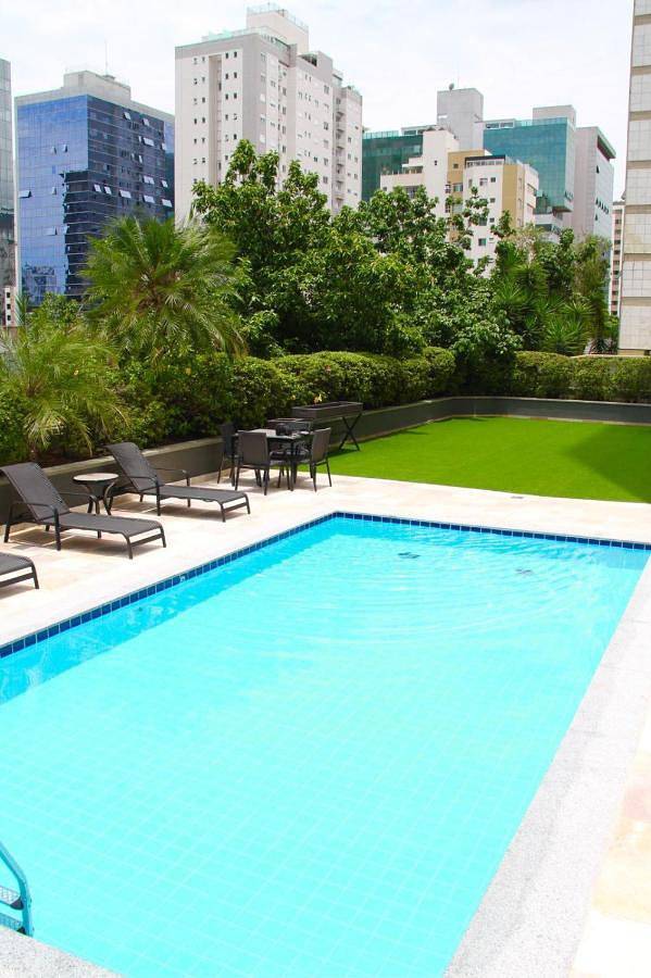 Casa de férias para 3 pessoas, com jardim e piscina e ainda sauna and vista em Belo Horizonte