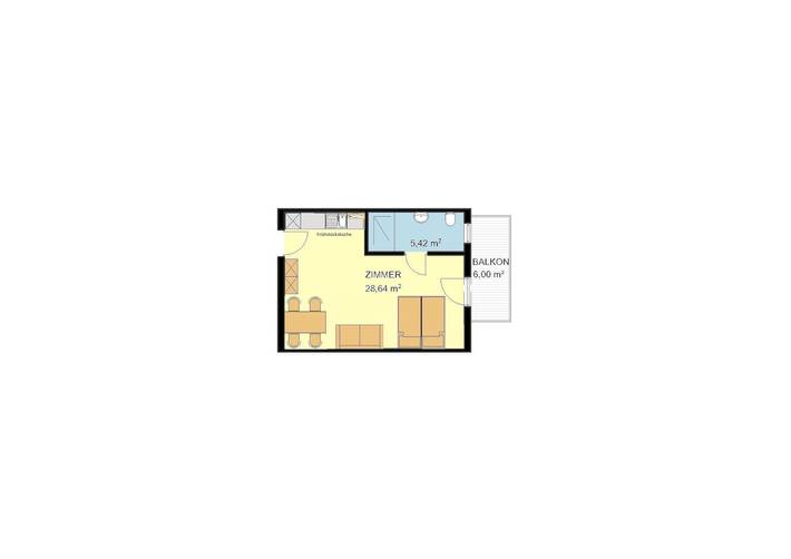 Ferienwohnung für 2 Personen, mit Garten und Sauna sowie Kinderpool, kinderfreundlich - 1