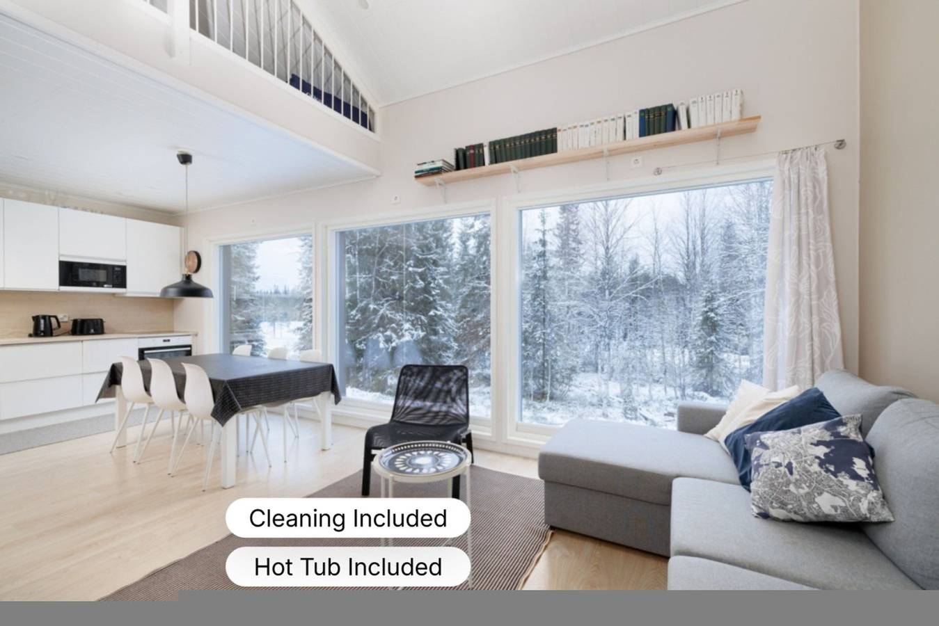 Villa für 8 Personen mit Garten in Pudasjärvi