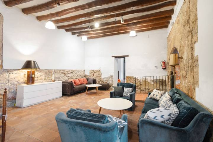 Maison de vacances "Can Lluís" avec vue sur la montagne, piscine, jardin et Wi-Fi in Capellades, Barcelone l'intérieur des terres