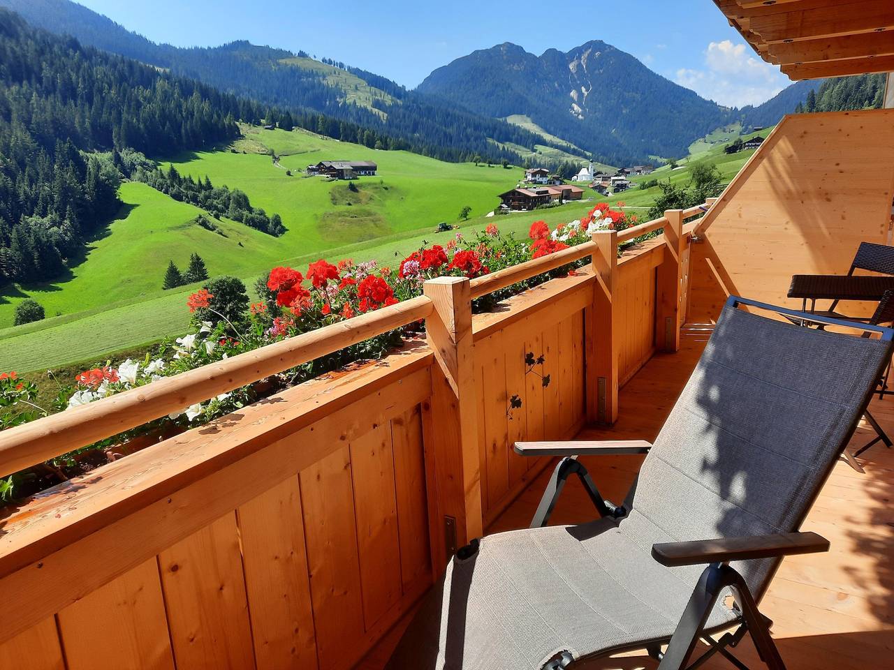 Ganze Ferienwohnung, Panoramablick - 1. Stock in Thierbach, Wildschönau
