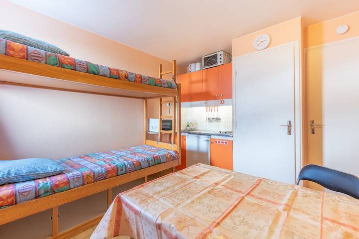 Estudio entero, 🎿 Estudio de esquí a pie de pistas – Residencia Tourmalet 🏔 in La Mongie, Bagnères-de-Bigorre