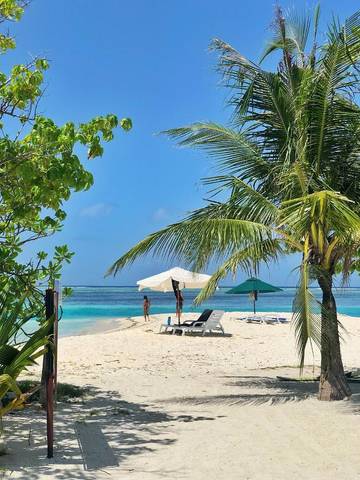 Maison d’hôte pour 2 personnes, avec vue et jardin dans Dhiffushi
