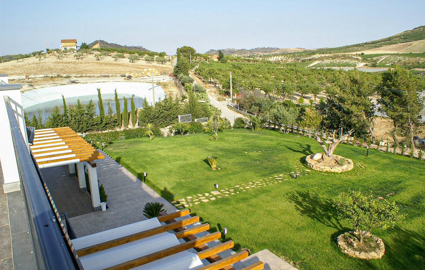 Apartamento vacacional entero, Apartamento de lujo con aire acondicionado, piscina, aparcamiento, jardín y cocina in Provincia de Caltanissetta