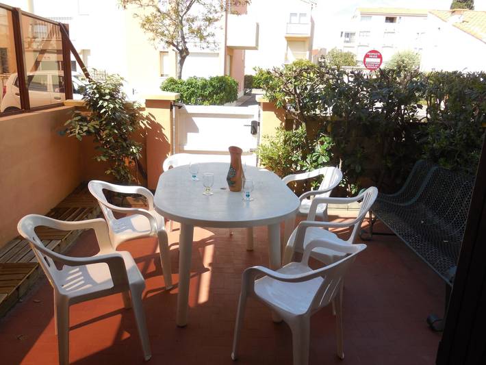 Appartement de vacances pour 6 personnes, avec Terrasse dans Narbonne Plage