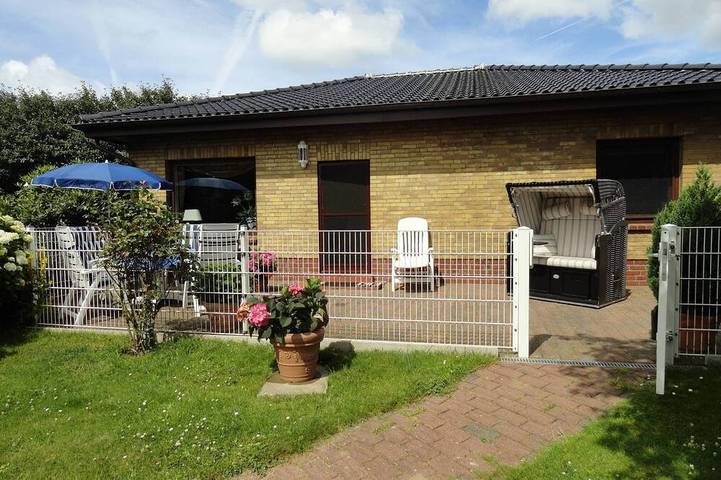 Ferienhaus für 3 Personen, mit Garten auf Föhr