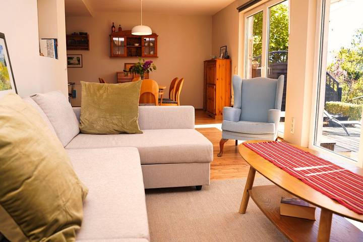 Ferienwohnung für 5 Personen, mit Terrasse und Garten sowie Ausblick in Ückeritz - 2