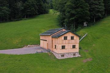 Ferienhaus für 10 Personen, mit Terrasse in Bizau