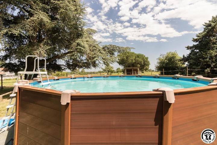 Maison de vacances pour 10 personnes, avec jardin et piscine