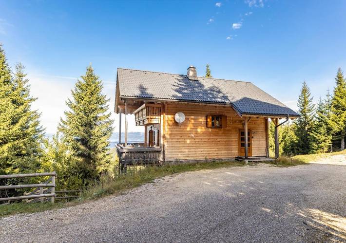 Chalet für 6 Personen, mit Garten und Ausblick sowie Sauna in Koralpe