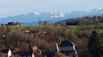 Ferienhaus für 11 Personen, mit Garten und Seeblick sowie Ausblick, kinderfreundlich in Untersee