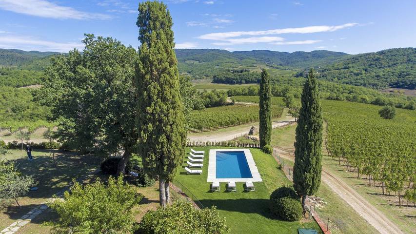 Location de vacances pour 2 personnes, avec jardin et terrasse, animaux acceptés à Radda in Chianti - 4