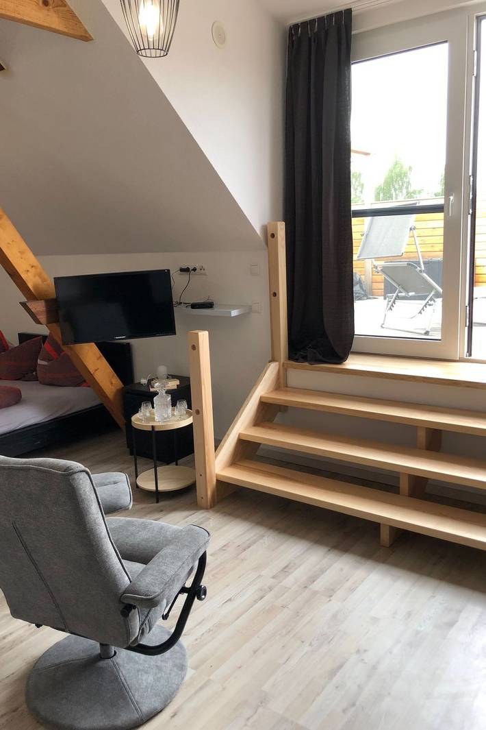 Ferienwohnung für 3 Personen, mit Whirlpool und Terrasse sowie Kinderpool in Mönkebude - 2