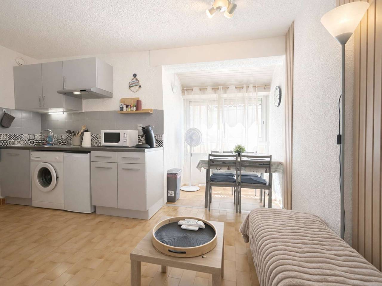 Apartamento entero, Estudio tranquilo cerca de la playa - 4 pers. in Narbonne Plage, Narbona