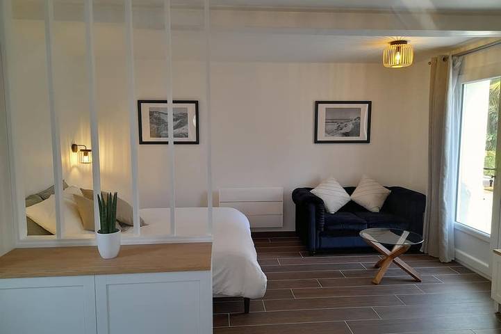 Appartement de vacances pour 2 personnes, avec Terrasse et Jardin