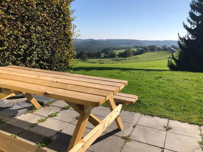 Gîte pour 5 personnes, avec vue ainsi que jardin et sauna, animaux acceptés à Bièvre - 2