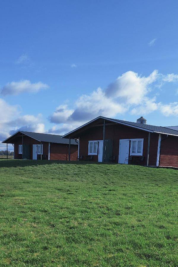 Ferienhaus für 3 Personen, mit Terrasse und Garten sowie Ausblick in Skövde