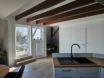 Ferienwohnung für 3 Personen, mit Balkon in Leer