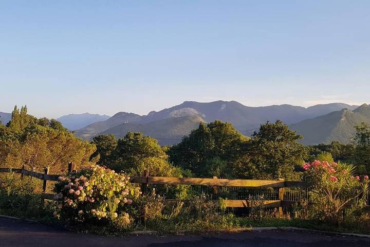 Chalet pour 5 personnes, avec vue et jardin