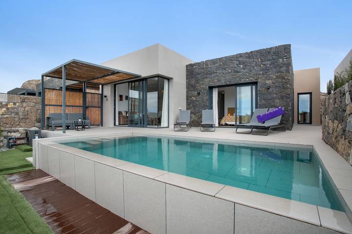 Villa pour 4 personnes, avec Jardin