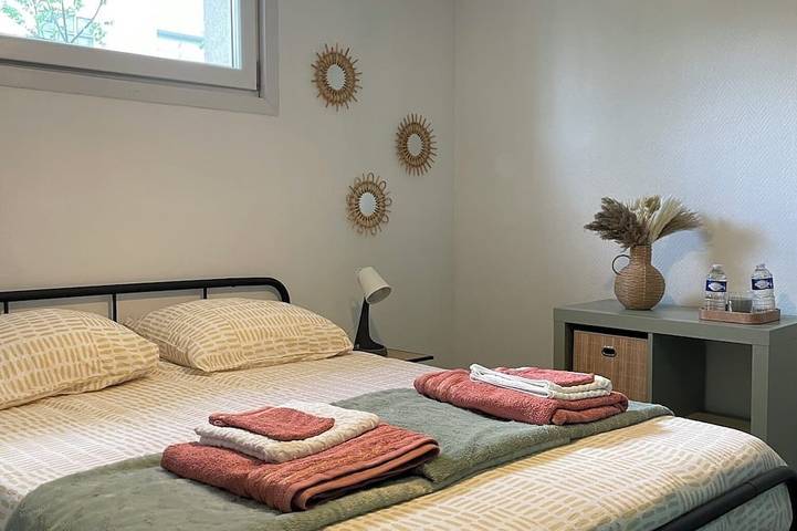 Location de vacances pour 8 personnes, avec jardin et balcon à Tremblay-en-France - 4