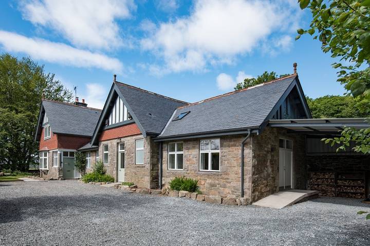 Lodge for 11 people, with garden in Dumfries and Galloway