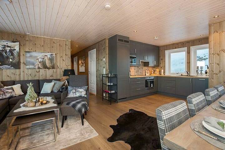 Ganze Wohnung, Wohnung auf dem Golsfjellet mit Blick auf das Jotunheimen-Gebirge in Gol