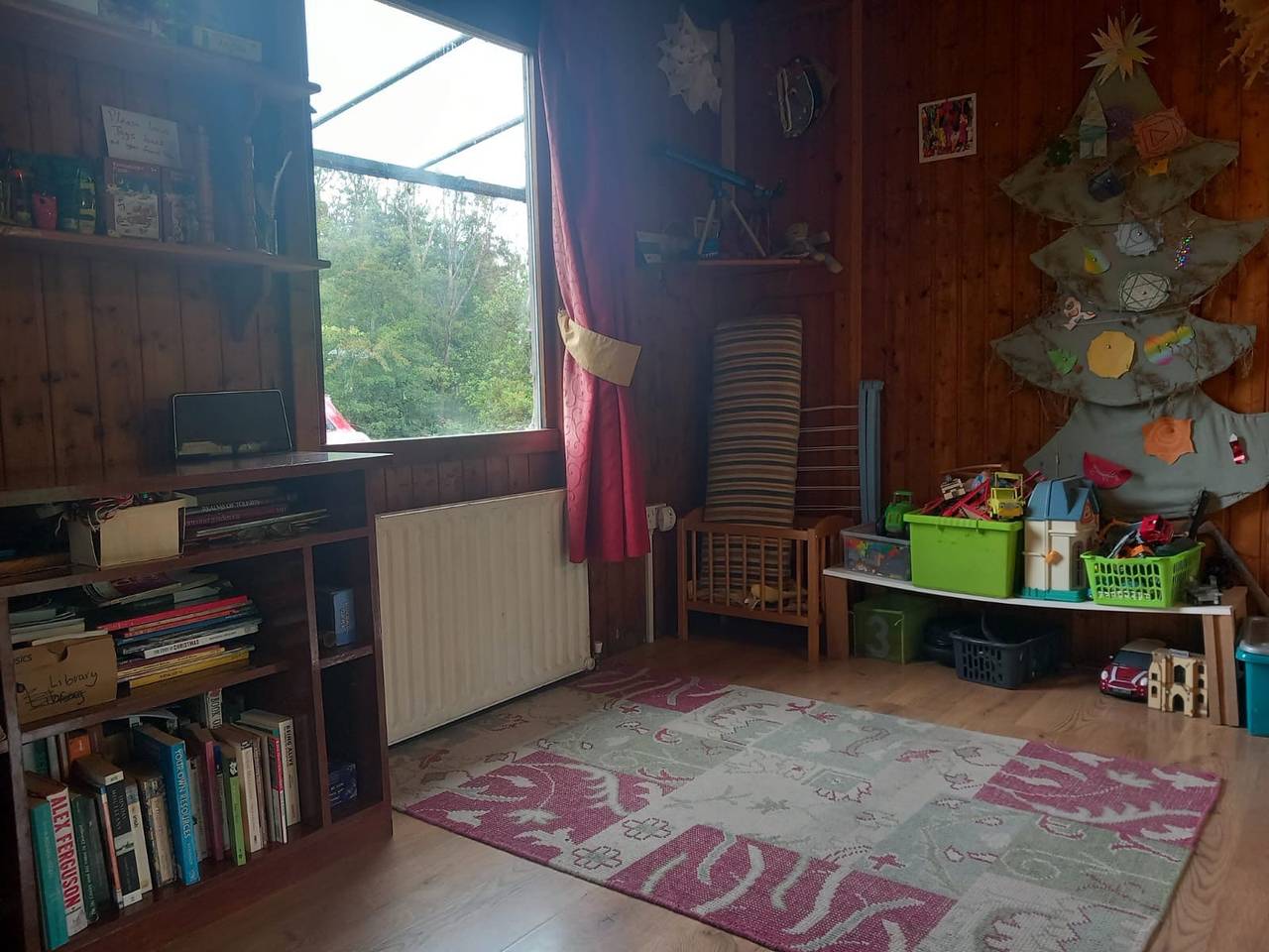 Blockhütte für 3 Personen mit Balkon in County Roscommon