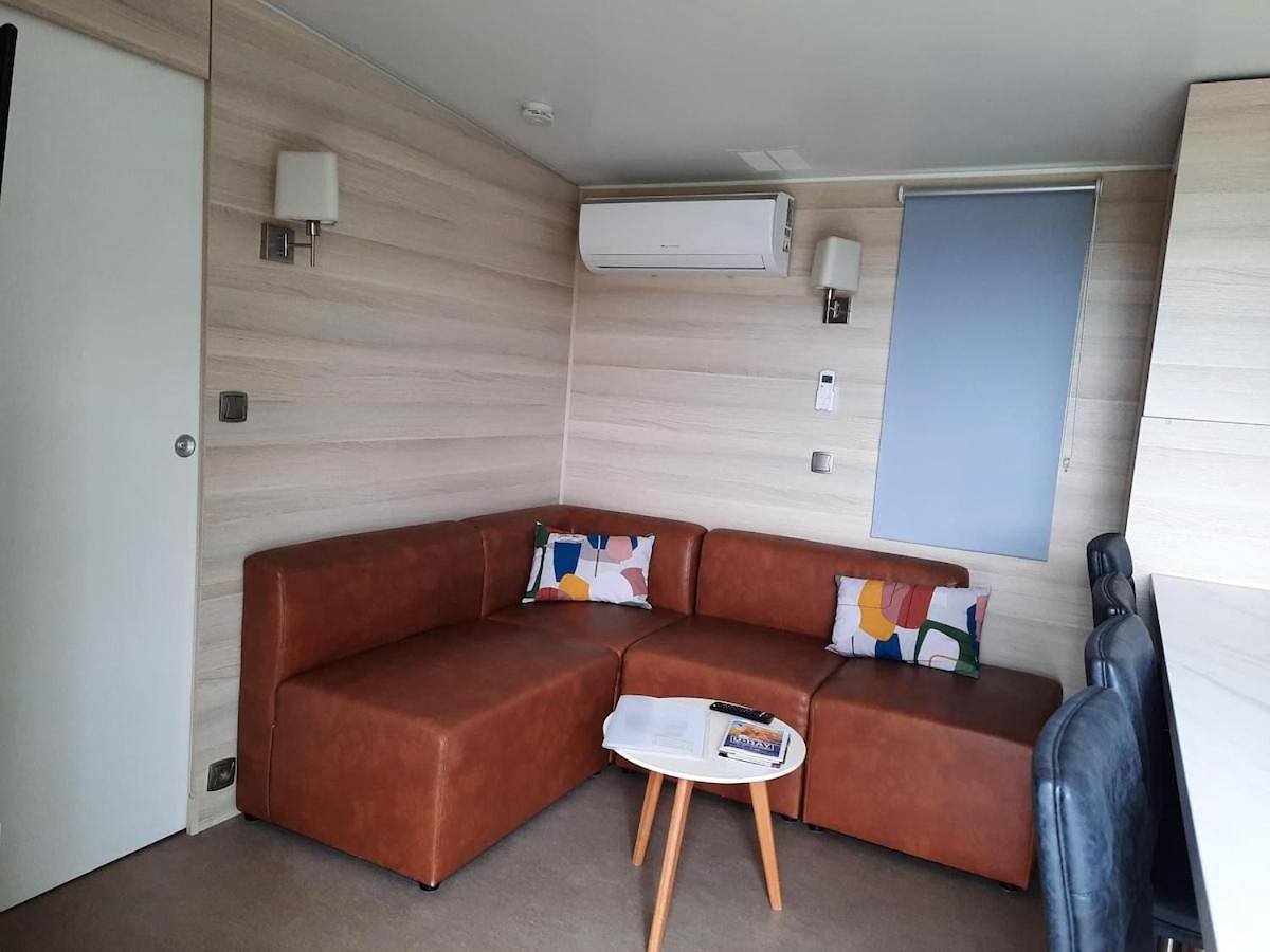 Mobilhome vue Mer camping 5 étoiles 3ch 2 sdb clim in Houlgate, Lisieux und Umgebung