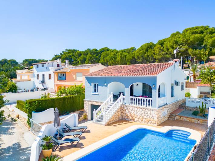 Ferienhaus für 6 Personen, mit Terrasse und Garten
