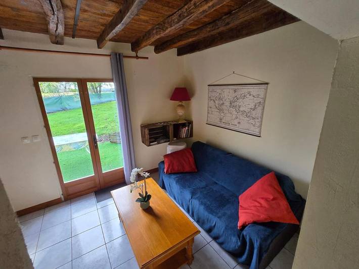 Appartement de vacances pour 4 personnes, avec Terrasse ainsi que Jardin et Vue