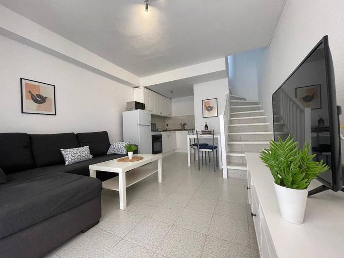 Apartment for 2 people, with terrace and pool in Caleta de Fuste
