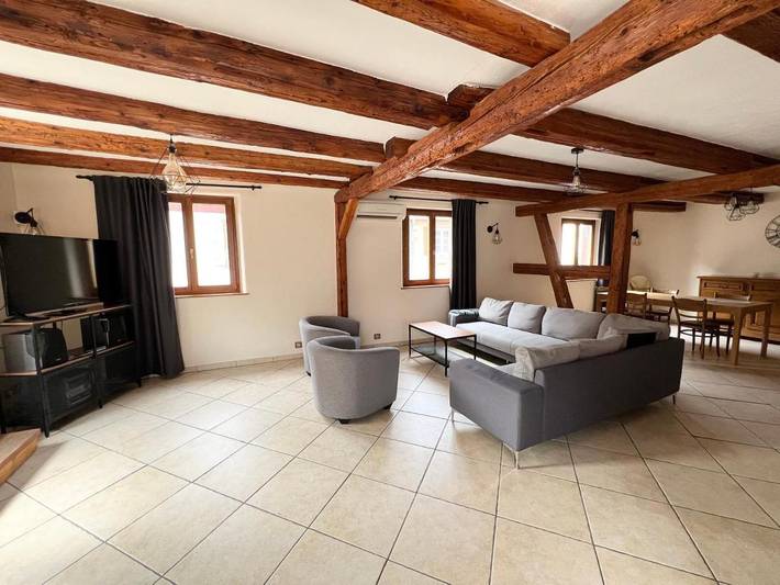 Location de vacances pour 10 personnes, avec terrasse à Kientzheim