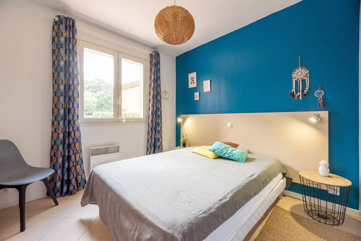 Gîte pour 4 personnes, avec piscine et terrasse à Belgodère - 4