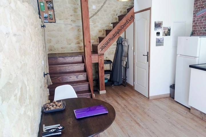 Location de vacances pour 2 personnes, avec Jardin à Saint-Cirq-Madelon
