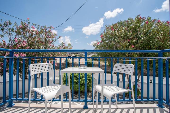 Gîte pour 4 personnes, avec jardin, animaux acceptés dans Parikiá