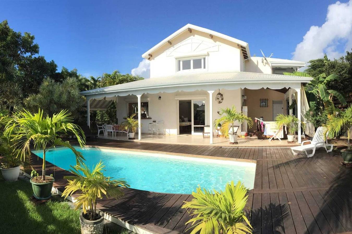 Charming villa with jacuzzi and private pool, Le Gosier in Le Gosier, Guadeloupe (Caribbean)