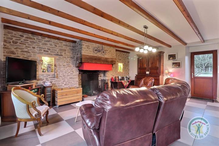 Gîte pour 6 personnes, avec jardin à Baguer-Morvan - 4