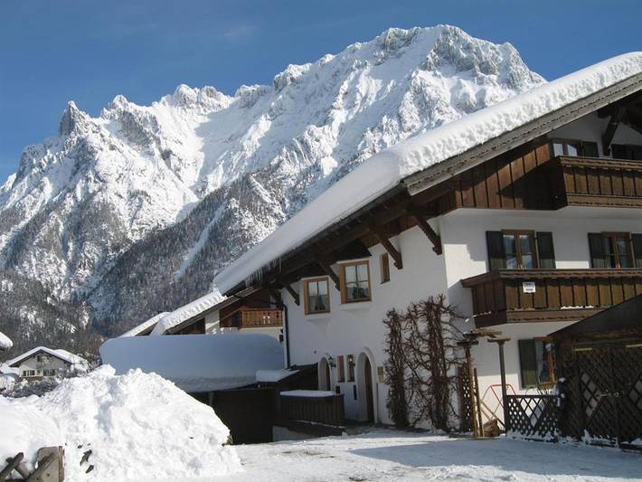 Ferienwohnung für 3 Personen, mit Balkon und Garten im Mittenwald - 3